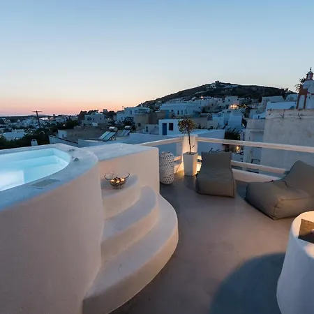 Appartement Jacuzzi Villa, Vista Mare, The Luna Emporio (Santorini)
